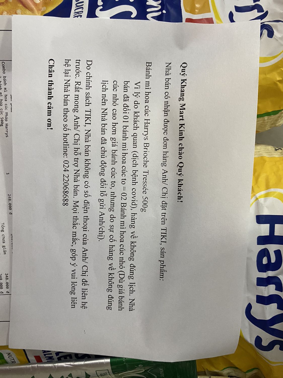 Đã mua mấy lần của shop nhưng nhưng lần này thấy shop bán có tâm và uy tín, hàng về không đúng loại thì đổi bù lỗ cho khách hàng luôn, còn gửi kèm thư nữa , vote 5 sao …