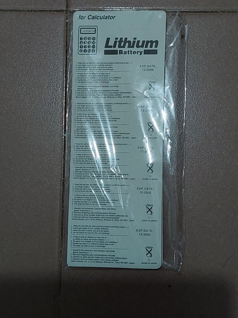 Nhãn dán ghi xuất xứ TQ, trên vỉ in MADE IN JAPAN. Giao hàng đúng hẹn.