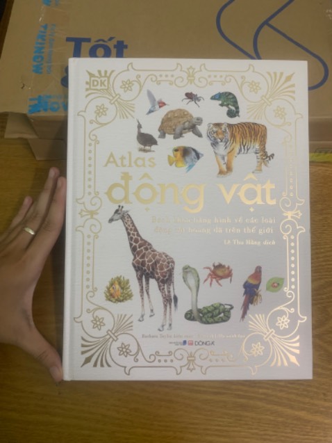 Sách rất hay, bìa cứng in màu chất lượng ✨
Có bản đồ và thông tin tương đối rõ về các loài động vật chính sinh sống ở những vùng có điều kiện khí hậu khác nhau trên thế giới 🌎
Shipper giao hàng nhanh, nhiệt tình, bảo quản hàng hoá tốt 💯💯💯