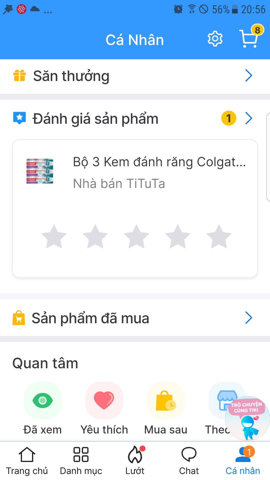 Để bộ 3 cây kem đánh răng mở họp ra thì chỉ có 1 cây, rồi độn giấy vô để trọng lượng ở ngoài 1kg... đề nghị Tiki xem lại giải quyết dùm trường họp này, mua kiểu này giống *** đảo làm ảnh hưởng đến uy tín của Tiki và lòng tin của khách hàng..., Tôi cũng là khách hàng lâu của Tiki, vui lòng xem cho tôi câu trả lời... thanks