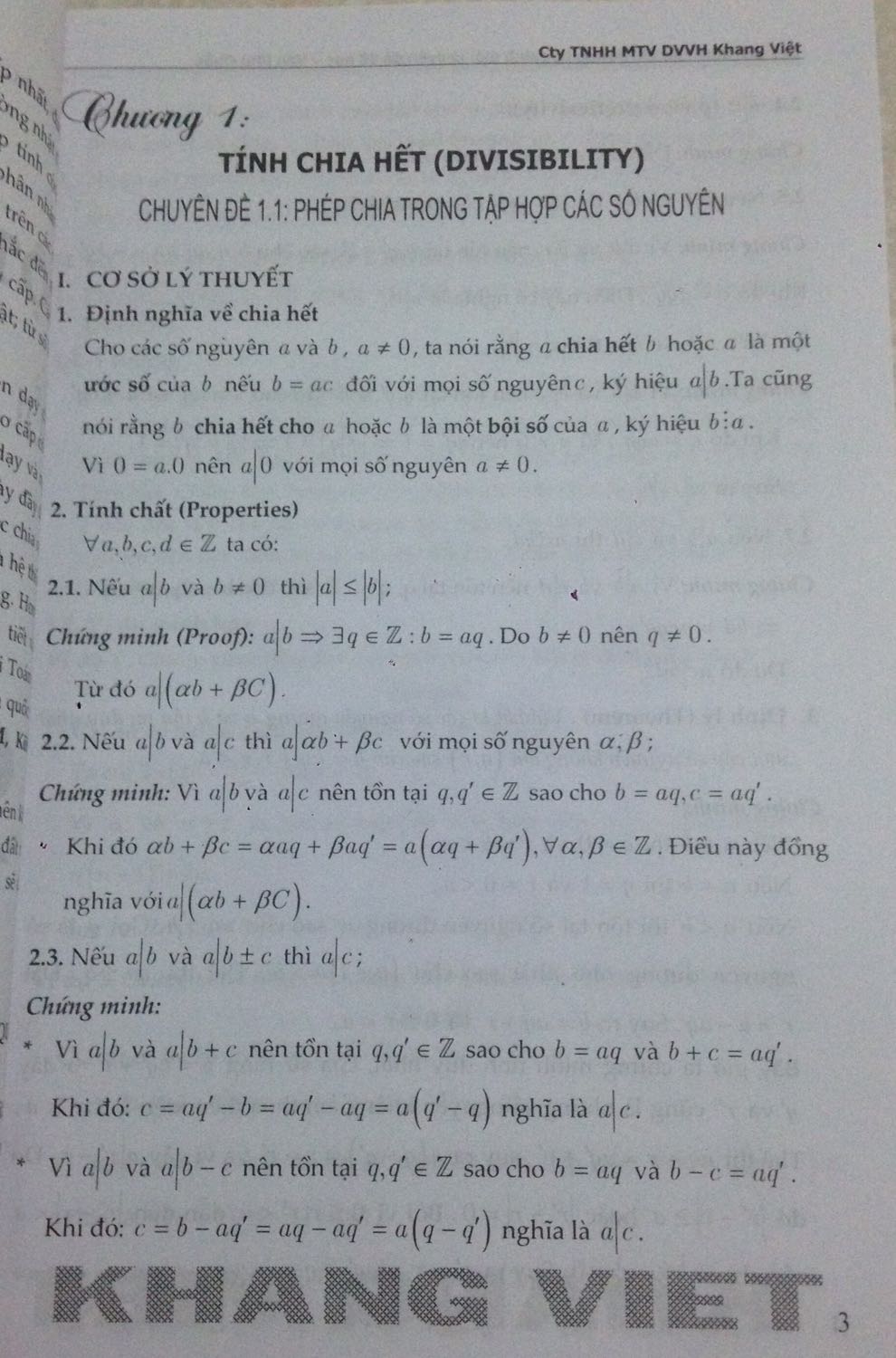 Về hình thức sách còn mới, đẹp, chất lượng cao. Về nội dung, sách mô tả phần lớn kiến thức tổng quát về số học ( của thầy Văn Phú Quốc )