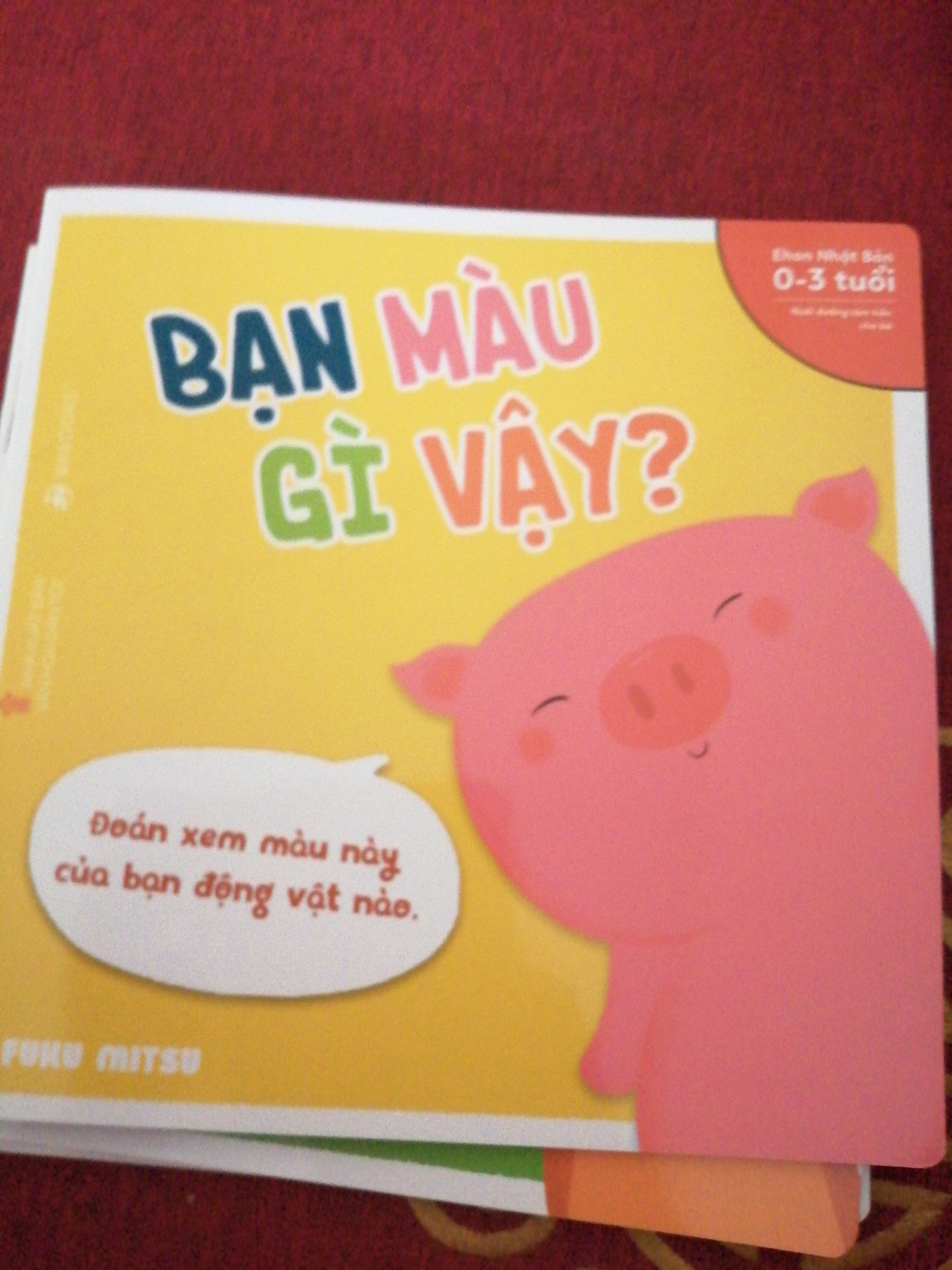 Sách rất đẹp. Loại giấy rất phù hợp cho trẻ
Giao hàng cực nhanh
Sẽ ủng hộ lần sau Sách rất đẹp. Loại giấy rất phù hợp cho trẻ
Giao hàng cực nhanh
Sẽ ủng hộ lần sau