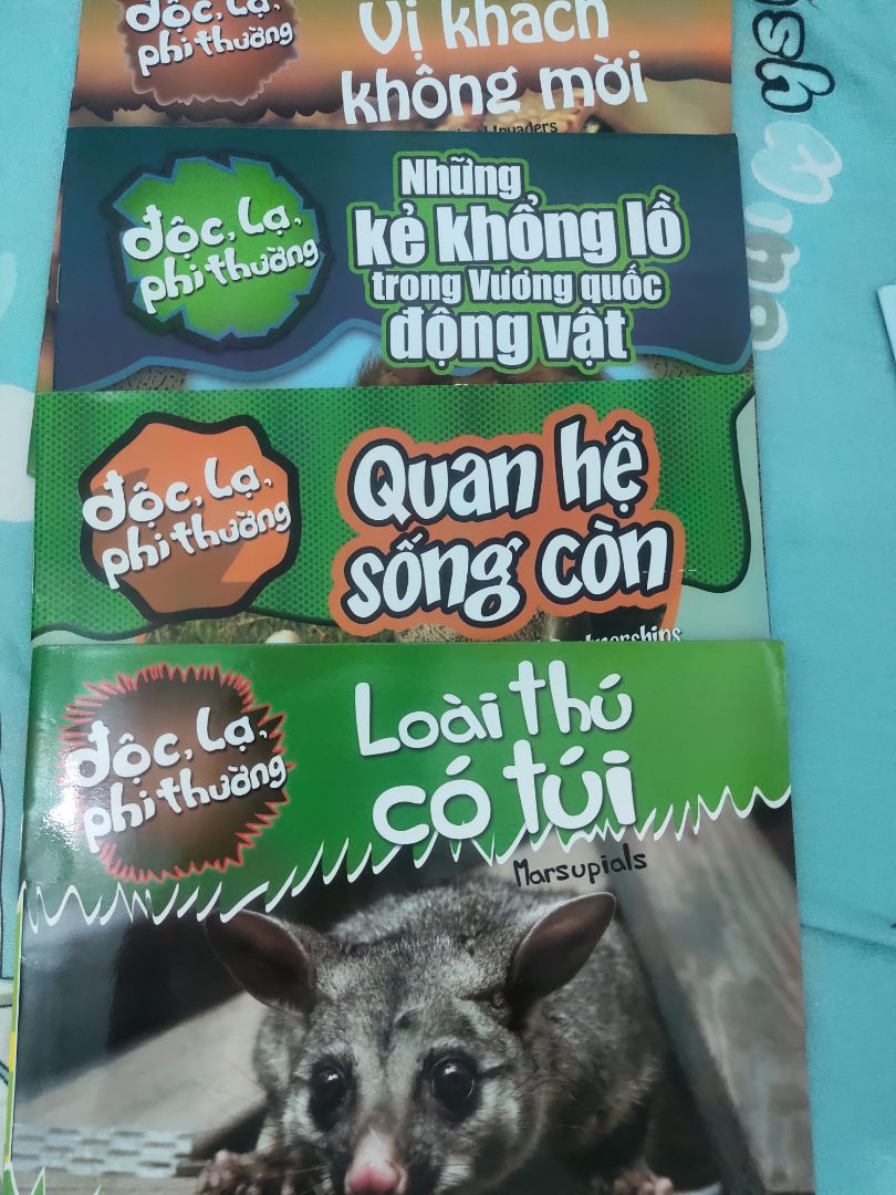 Các bé nhà mình rất thích những con thú dễ thương