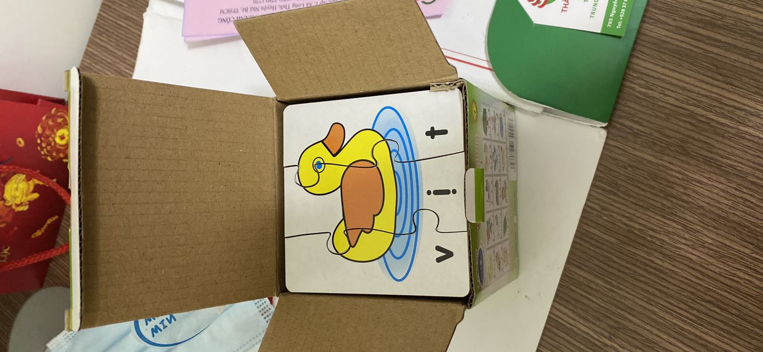 Sản phẩm chất lượng giống như hình. Rất hợp với trẻ em chuẩn bị quen mặt chữ