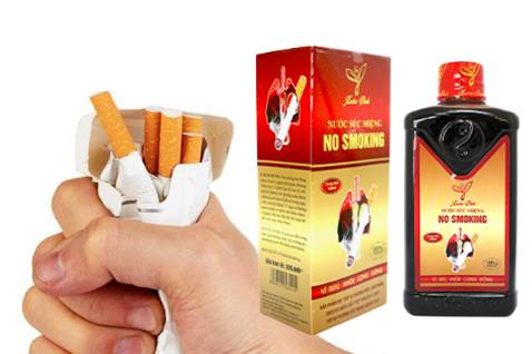 Nước Súc Miệng Cai Thuốc Lá Xuân Vinh – No Smoking