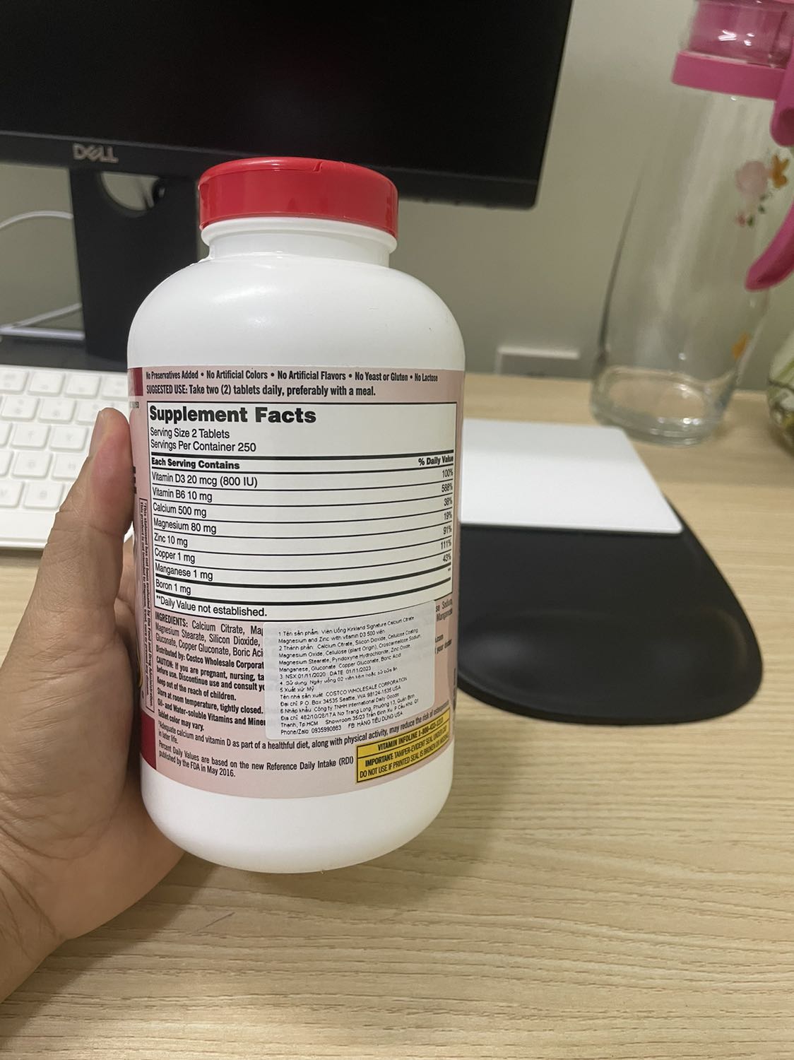 Mới mua lần đầu ở đây, có tem nhập khẩu, tư vấn cũng nhanh và nhiệt tình. Hy vọng dùng sản phẩm này ok.