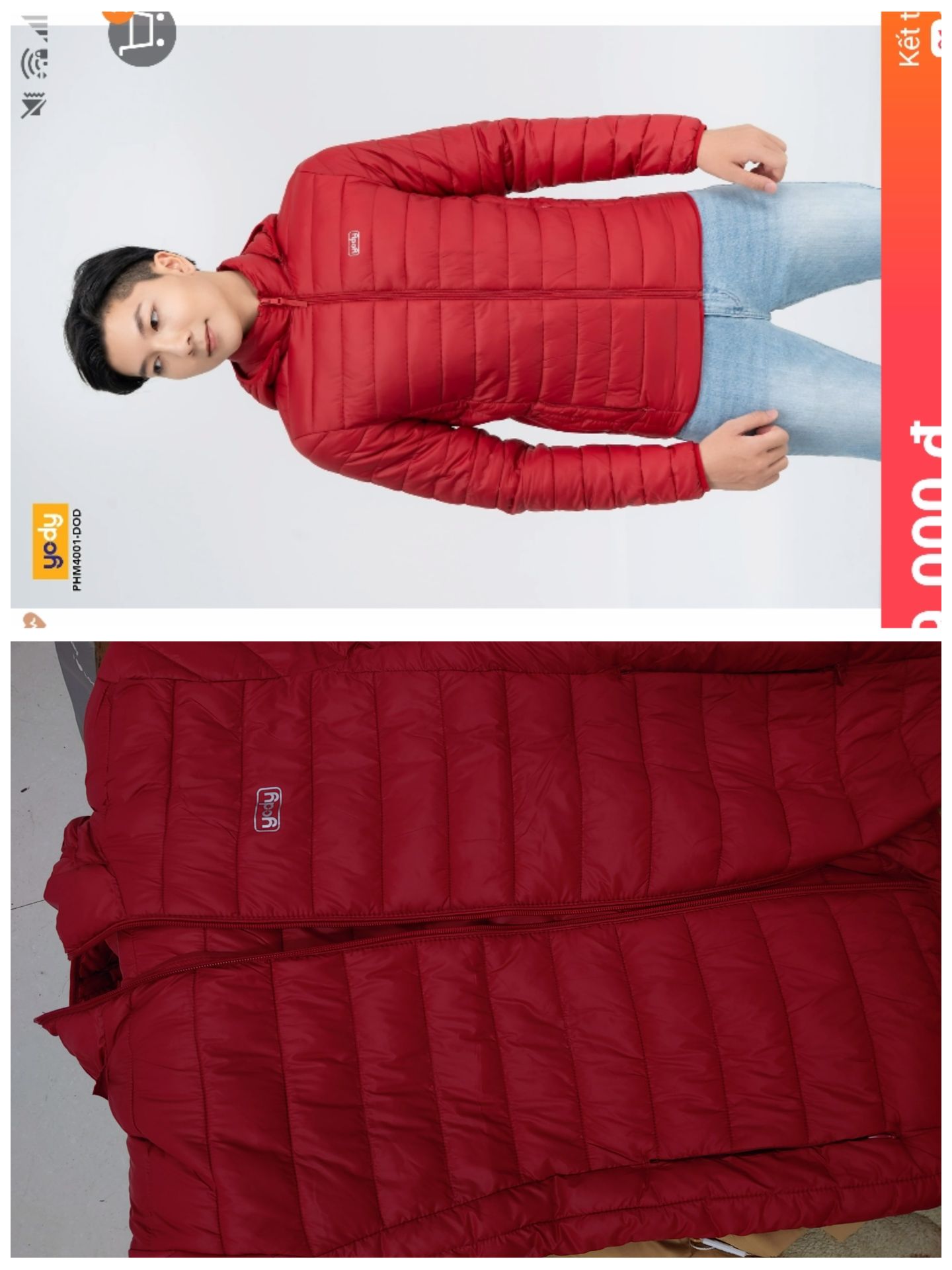 Áo lỗi chỉ thừa, khóa bị kẹt, xin đổi size thì shop online ok shop offline thì k cho đổi vì mình k đã gỡ dây gắn mac, gắn mac phải đem  về cty ms đủ công nghệ. Mình có đem mac theo biết thế tự gắn ở nhà @@
Áo mỏng 1 lớp, viền áo nhìn rất 🤣🤣  tùy mn đánh giá. Màu đỏ đô khác ảnh rất nhiều, k hợp ng trẻ.
Định đánh giá 1 sao nhưng khi về đc cho thêm cái túi "Thoải mái đổi trả" nên 2 sao.
mn tham khảo shop Lining361anta trên shopee áo dày dặn ấm, đổi trả dễ dàng