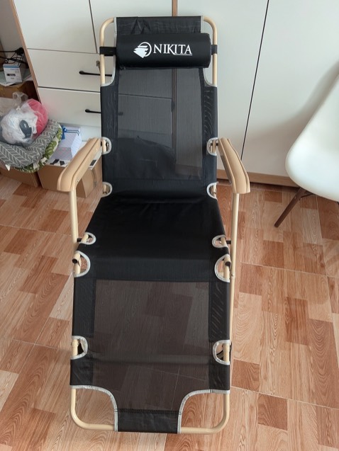 Cũng oki, cơ mà nếu bạn nào thích ghế bố xưa xưa thì khi nằm loại này nhược điểm là phần đầu ko có nâng cao lên được, còn lại ổn áp nha