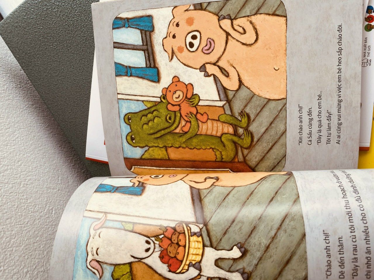 Con nhà mình đọc sách này rất thích, sau sẽ ủng hộ nhiều