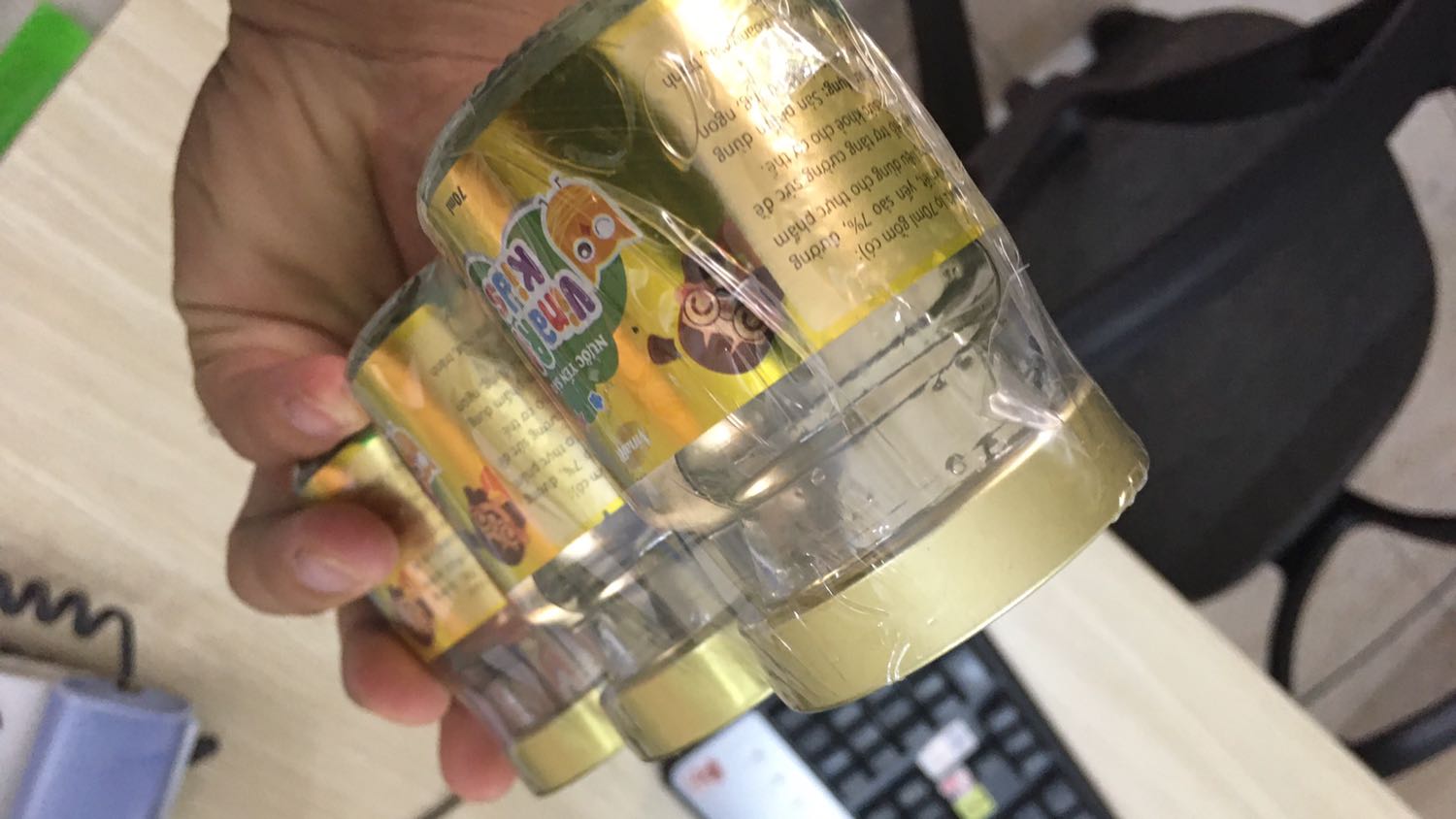 Đã nhận hàng. Shop giao nhanh. Đây là lần mua thứ 3 của mình. Bé nhà mình chỉ thích mỗi bên này nằng nằng đòi mua bằng đc