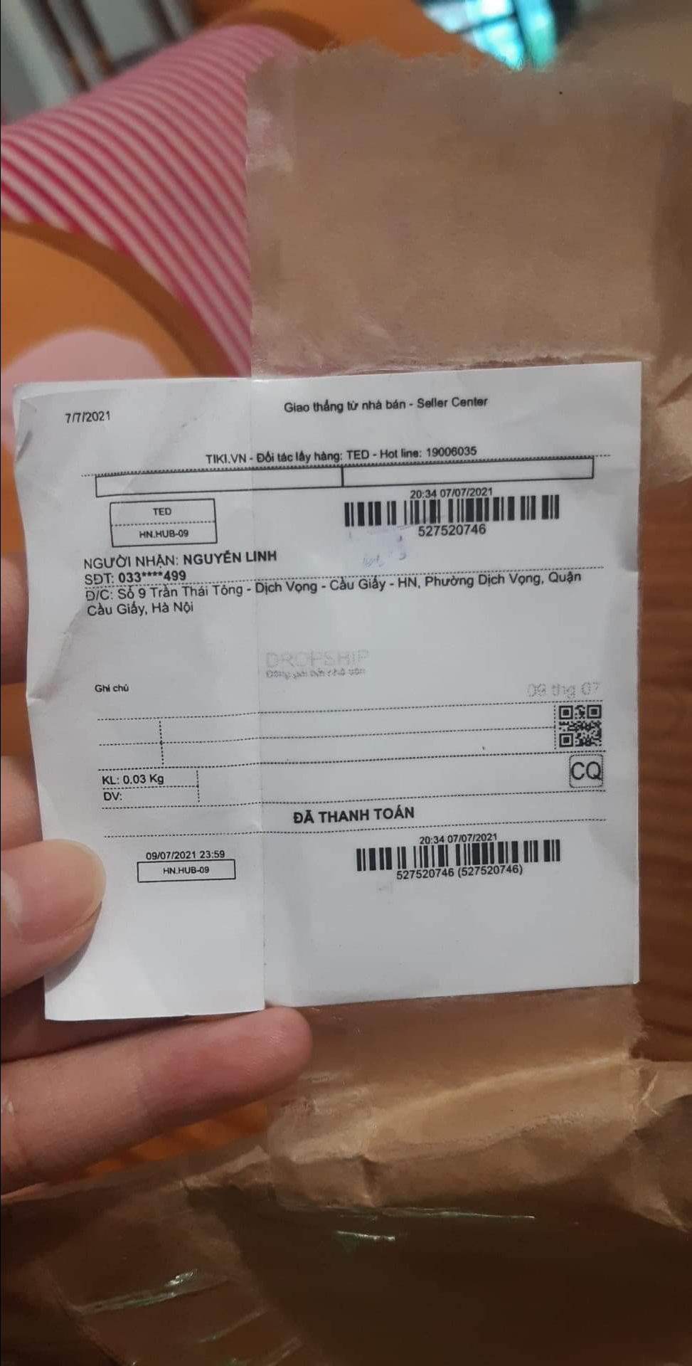 Shop *** đảo, làm ăn vớ vẩn. Đặt đèn ngủ lại giao cuộn dây như thế này???? Ai có ý định mua thì đừng mua kẻo bị ***