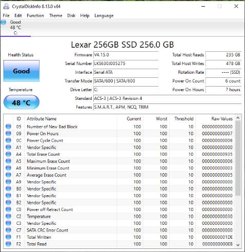 Ổ SSD này có hiệu năng tốt nhất trong tầm giá. Tốc độ nói chung thì tương đương với dòng EVO của SamSung gấp đôi giá. Nhưng về nhiệt độ của SSD này thì lại khá cao và tương đương vơi ổ HDD truyền thống (nóng hơn EVO của SamSung). Kết luận: rất đáng giá để dùng :) Ổ SSD này có hiệu năng tốt nhất trong tầm giá. Tốc độ nói chung thì tương đương với dòng EVO của SamSung gấp đôi giá. Nhưng về nhiệt độ của SSD này thì lại khá cao và tương đương vơi ổ HDD truyền thống (nóng hơn EVO của SamSung). Kết luận: rất đáng giá để dùng :)