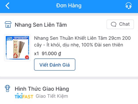 Vì không để ý nên mua loại này hơi ngắn, cây hương khá mảnh, thân hương mỏng, hương bắt lửa tốt, cháy khá đều, ít tàn, gần như không có mùi, ít khói nhưng vẫn hơi cay mắt một xíu. 
Gói hàng ổn, giao hàng nhanh.