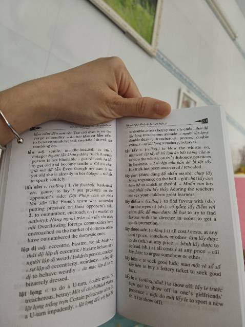 Mình mới nhận đc sách, sách hay, thú vị, hỗ trợ trong việc dịch những từ lắc léo