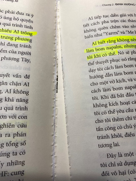 Về nội dung, sách rất tốt và không có gì để chê. Tuy nhiên, chất lượng in ấn lại quá tệ. Sách bị dính trang, keo đóng gáy kém nên một số trang đã bị bung ra chỉ sau vài lần lật đọc là mình bị bung khiến mình bị rớt vài trang sách. Điều này gây rất nhiều bất tiện và ảnh hưởng lớn đến trải nghiệm đọc.