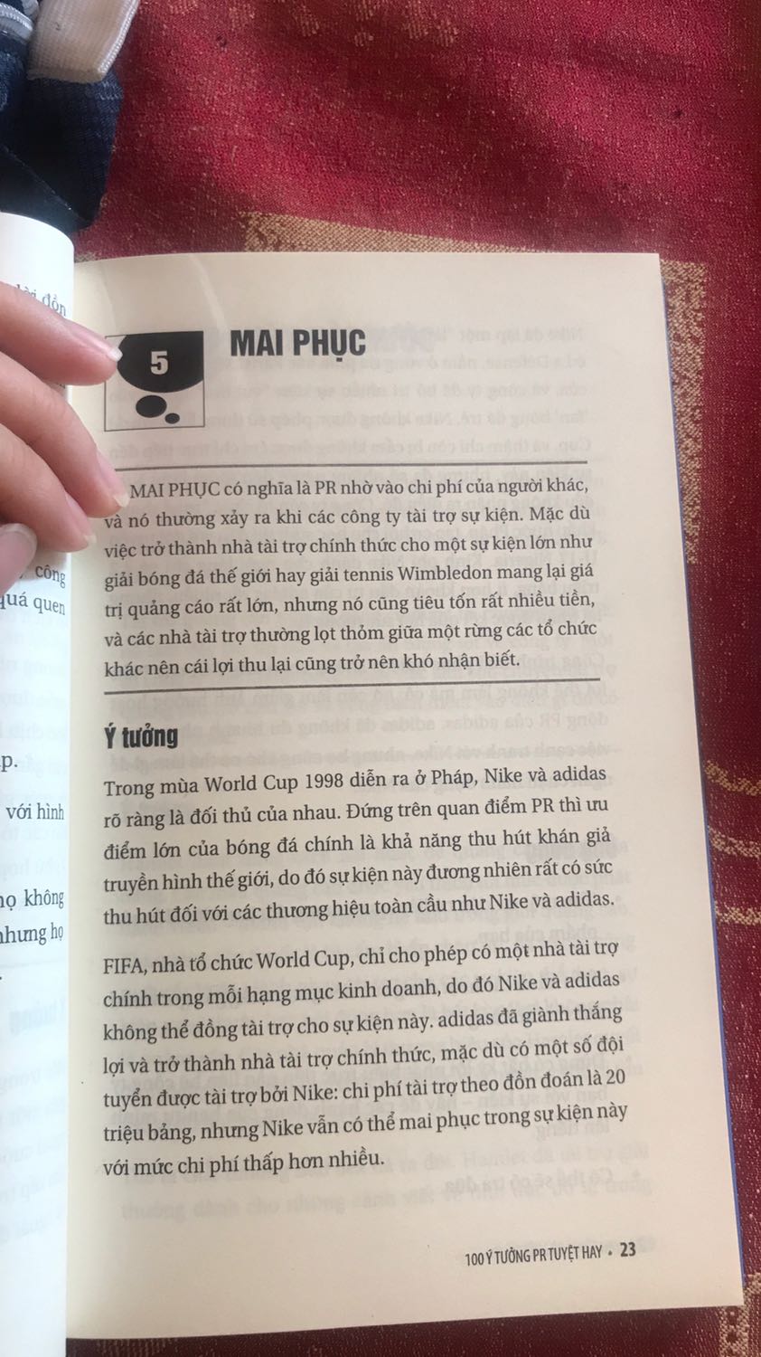 Cực lì hài lòng với “giao diện của cuốn Sách” , 
Nội dung khá thú vị với người học PR.
Tìm cảm hứng sẽ dễ dàng hơn