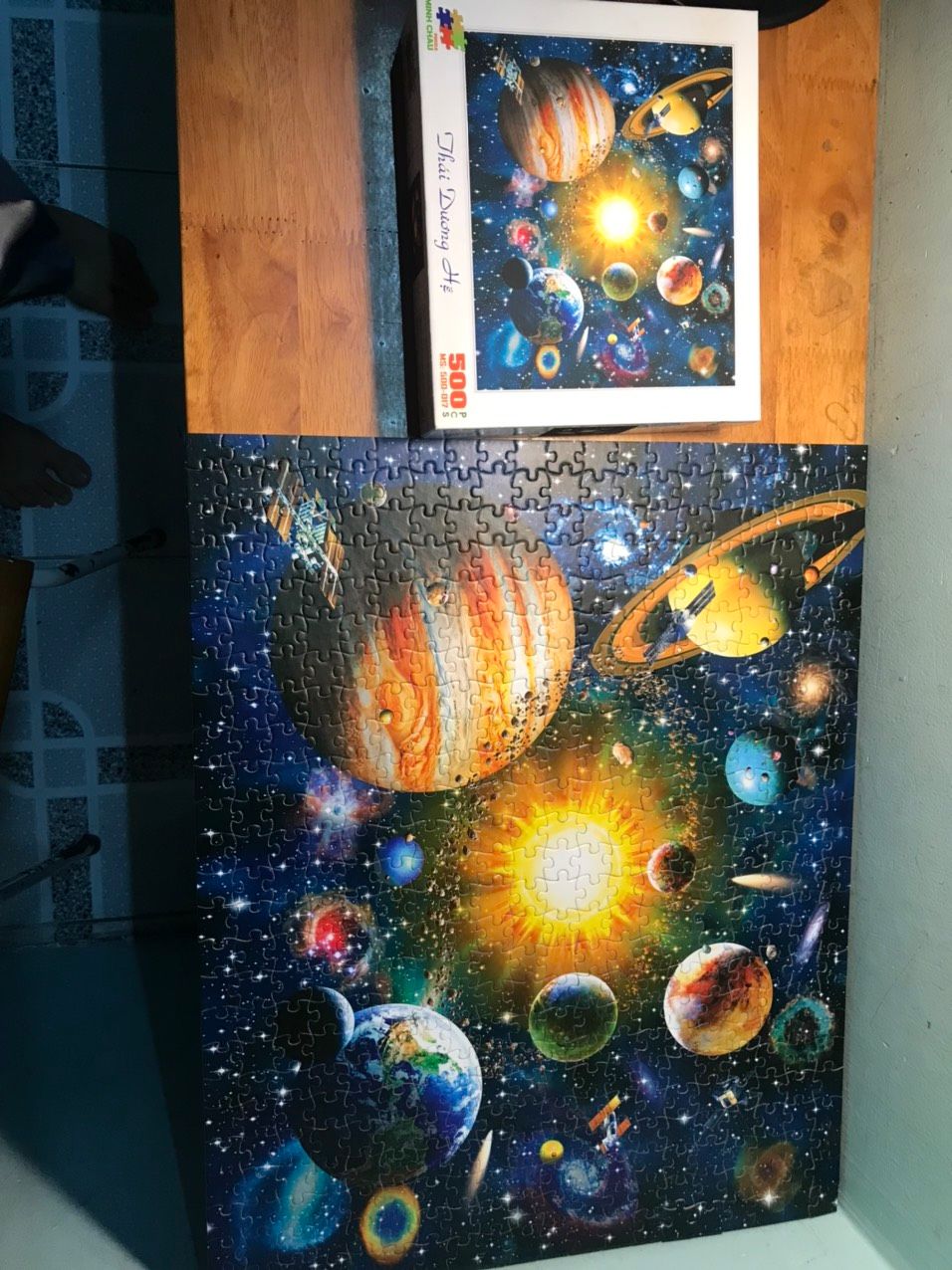 Hình đẹp,hai đứa nhà mình thích mê. Mua ba bộ mới mới hoàn thành 1 bộ. Rất đáng tiền