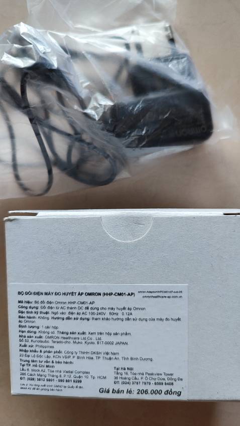 adapter này dùng cho máy đo HA HEM 7156 rất phù hợp ,không nóng . Rất hài lòng với sp này của Shop !