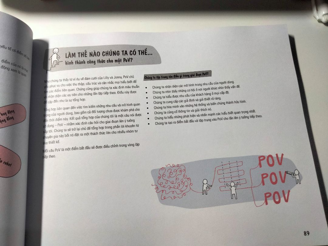 Lúc nhận hàng nhìn cái hộp rách mà sợ 🥲 may mà sách bên trong ko sao. bạn nào muốn tổng quan về tư duy thiết kế nên đọc quyển này. nó đưa cho mình góc nhìn tổng quát hơn. còn nếu về sự chuyên sâu thì sách này chưa đến. nó chỉ sơ qua để mình hình dung đc tổng quan thiết kế như nào 🥰