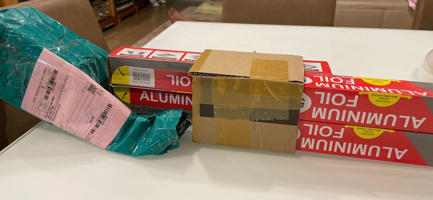 Đặt mua túi giặt đồ lót giao hàng giấy bạc bọc đồ nướng lò