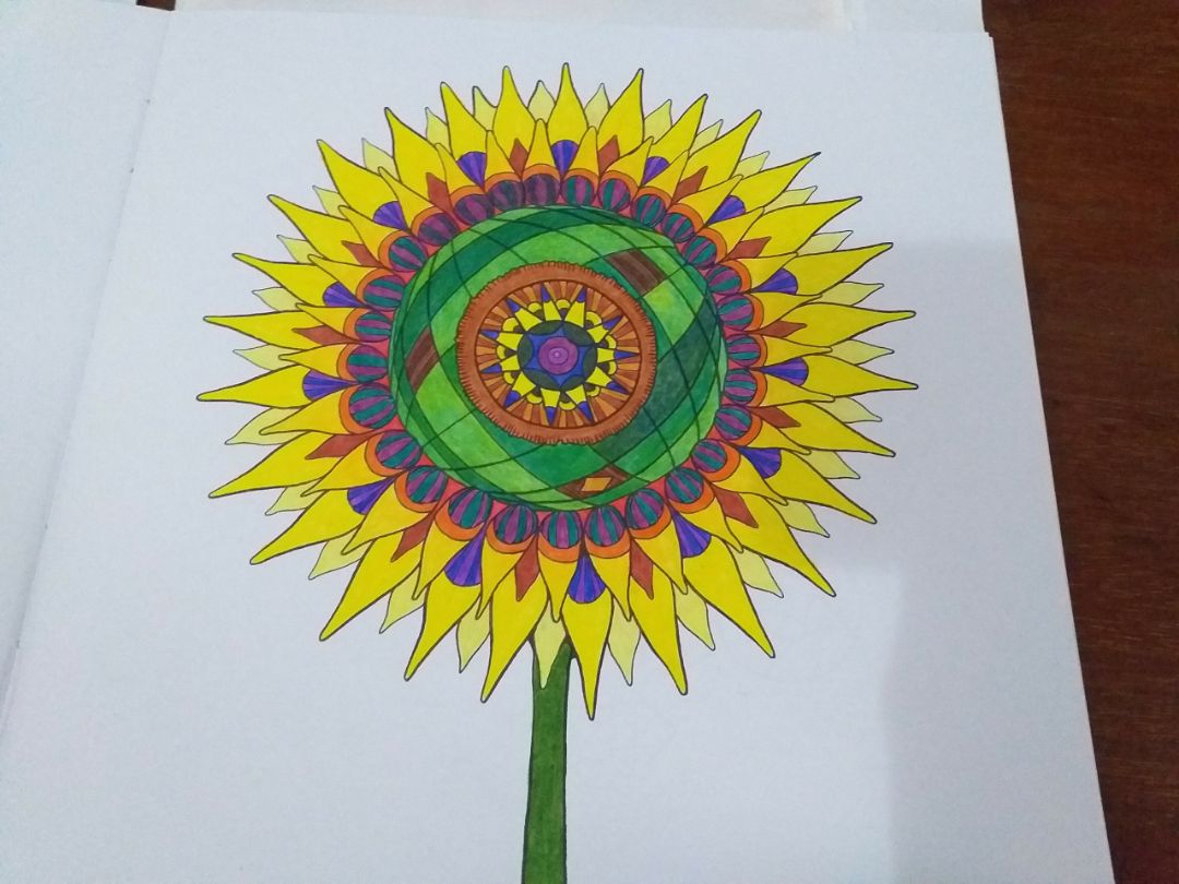 chất liệu giấy tốt, dày, trắng, mịn, tô màu rất thích. nhưng giấy 2 mặt thì tô dễ bị in, nên phảo tự lót thêm giấy