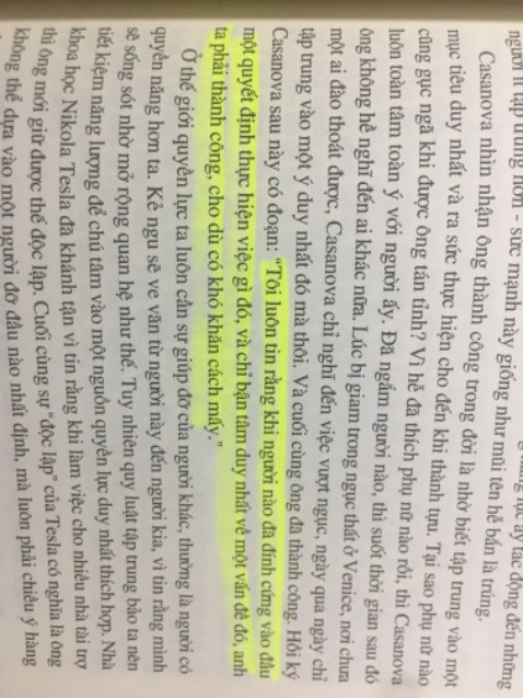 Nội dung vs cá nhân mình thì tạm ổn thôi, ko như mong đợi lắm

Bố cục sách theo kiểu lấy những sự kiện xảy ra trog quá khứ để làm ví dụ => rút ra bài học cho chúng ta. Tuy nhiên thì bài học đó có thể đúng có thể sai so vs thời đại 4.0 hiện nay

Nên đọc hay không thì câu trả lời là tuỳ :v