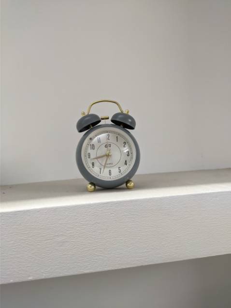 đồng hồ nhỏ xinh lắm ạ. nhỏ mà kêu rõ to, có đèn nữa chứ.