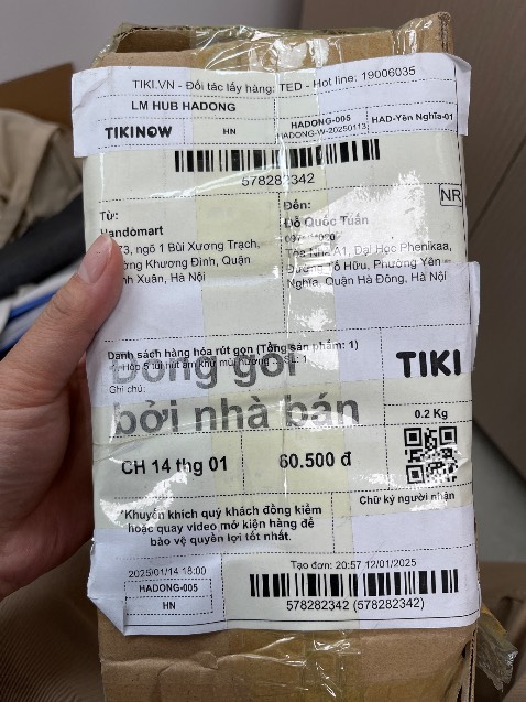 Hàng giao quá hạn sử dụng. Người bán hàng rất tệ, *** dối khách hàng. Nên cẩn thận mua hàng ở shop này.