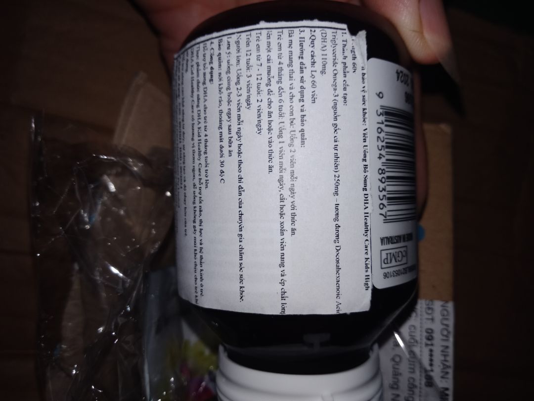 date xa tận 2024
có phụ đề tiếng việt
m mua lần thứ 2 ở shop. 
lần đầu mua dầu cá người lớn, cực ấn tượng, nhưng lần này k bằng lần trước 😍
góp ý nhẹ với shop: khi mua lọ dầu cá cho ng lớn độ tin cây tuyệt đối cao vì có tem nhập, tem chống giả, niêm yết sản phẩm siêu kỹ lưỡng. nói chung mình rất ấn tương và thích hơn lọ này 😍