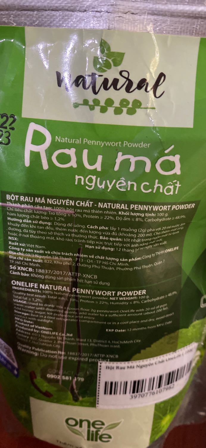 Mùi kỳ lạ như thuốc bắc, như matcha. Không thích, hối hận vì mua tới 2 gói.