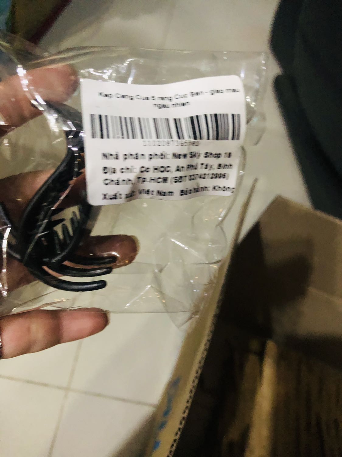 Giao nhanh 2h.  Giao đúng sản phẩm đặt. Đóng thùng tốt. Shipper thân thiện.