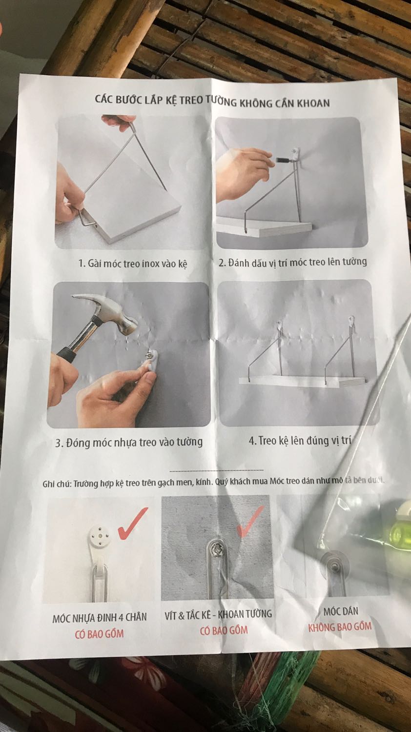 Shop gói sản phẩm cực kì chắc chắn luôn,có cả bảng hướng dẫn để mình lắp kệ,đầy đủ đồ lắp kệ không thiếu cái nào, giao hàng nhanh, shop tư vấn nhiệt tình Shop gói sản phẩm cực kì chắc chắn luôn,có cả bảng hướng dẫn để mình lắp kệ,đầy đủ đồ lắp kệ không thiếu cái nào, giao hàng nhanh, shop tư vấn nhiệt tình