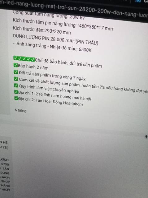 Hàng khá đẹp sáng shop tư vấn nhiệt tình chu đáo bô mẹ mình khá thích SP shop nên ủng hộ shop lần nữa. Chất lượng sẽ đánh giá lại sau. MN nên mua điều khiển thông mình chưa biết cách xử dụng shop tư vấn nhiệt tình luôn sáng tự tắt tối tự bật khá tiện lợi khi mua mọi ngưoif nên hỏi kĩ tránh hiểu lầm . Có vấn đề gì sẽ liên hệ lại shop