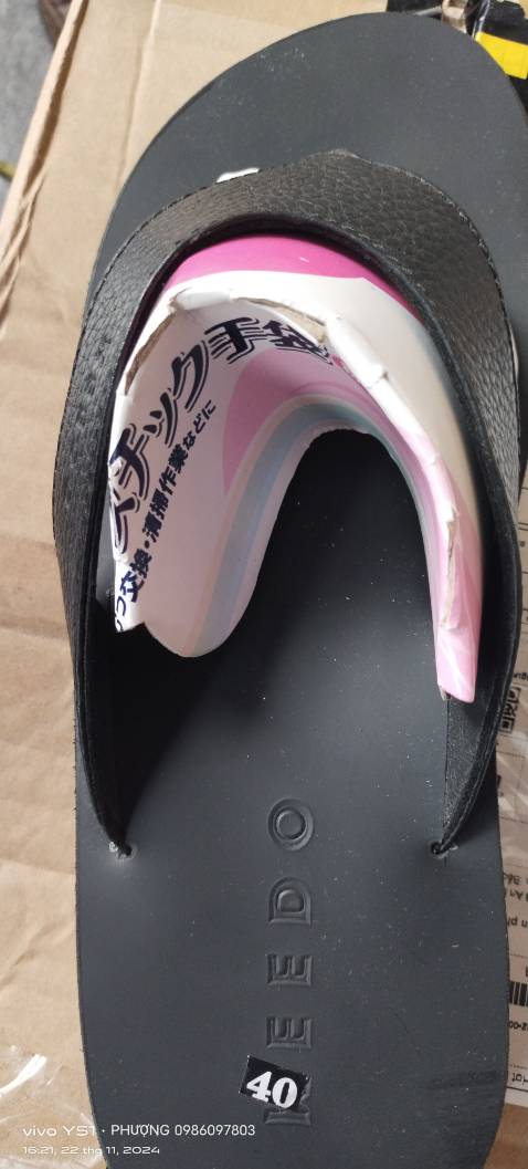 Dép nam. Dép chắc chắn , chất liệu da thật