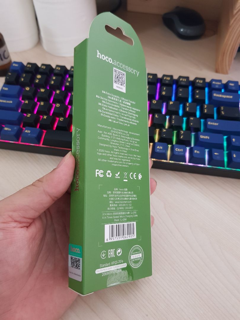 Sản chẩm chất lượng. Dây bọc dù rất chắc chắn. Tiki giao hàng rất nhanh, cực kì hài lòng