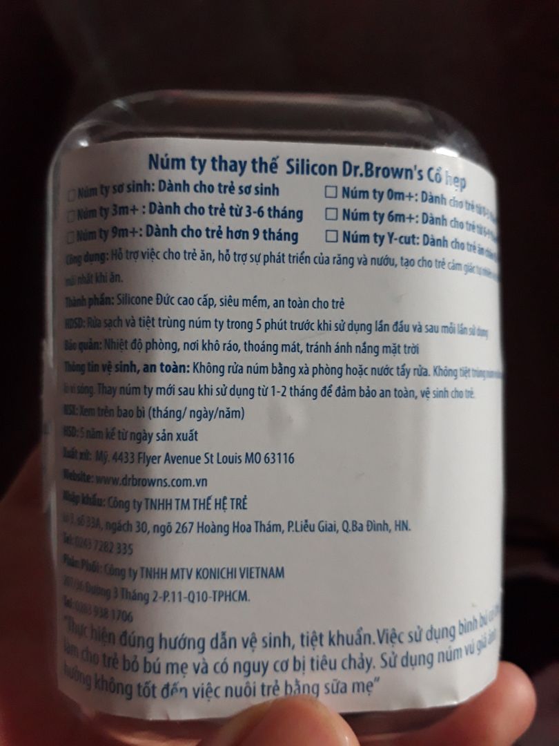 hàng mới, chuẩn usa và khớp với bình mình đang có. tìm mờ mắt mới được 2 shop có ti này thì shop kia thấy phản hồi hàng cũ nên chọn shop bên này, rất hài lòng ạ