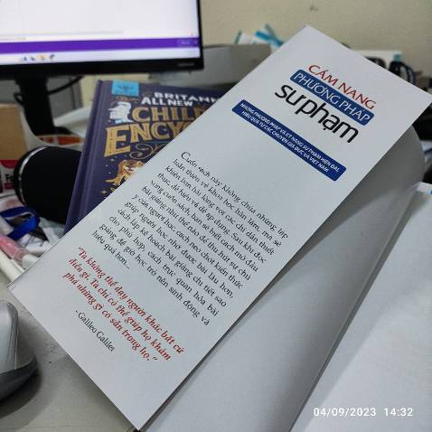 Cảm nhận chung là sách in đẹp, in màu.
Nội dung trình bày cơ bản theo các chủ đề. Như đề dẫn của cuốn sách, nội dung không đi sâu về hàn lâm mà sẽ chỉ ra các phương cách thuận tiện cho giảng viên có thể áp dụng. Tất nhiên là cuốn sách rất hữu ích cho các giái viên/giảng viên.