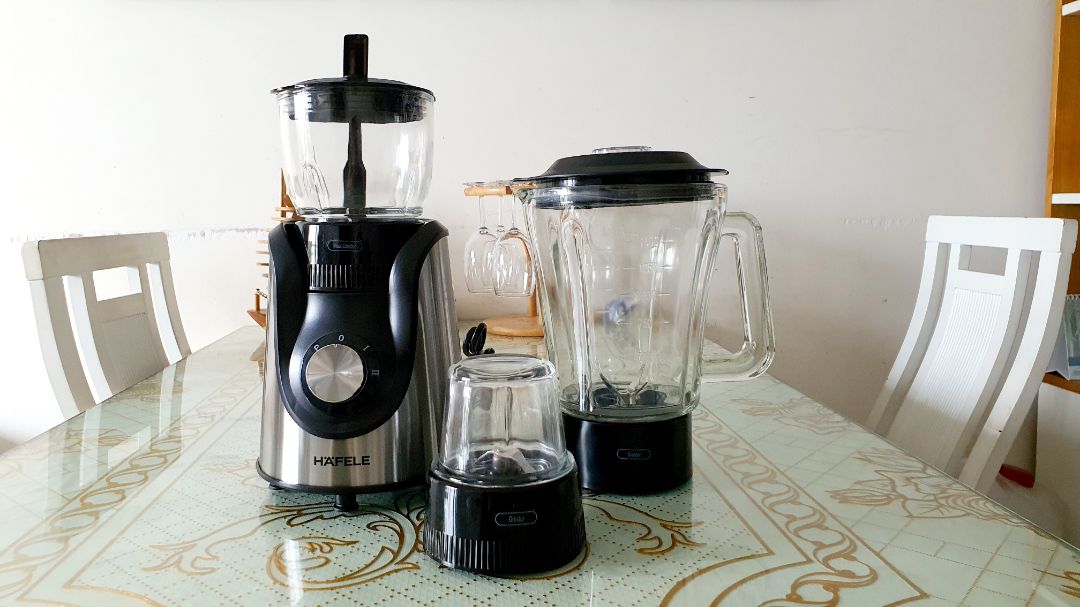 Mẫu mã đẹp, giá cả ok. cả 3 cối đều bằng thủy tinh nhìn rất sang trọng và chắc chắn. Mình hay dùng thương hiệu Hafele này từ trước giờ. Sẽ giới thiệu cho bạn bè.