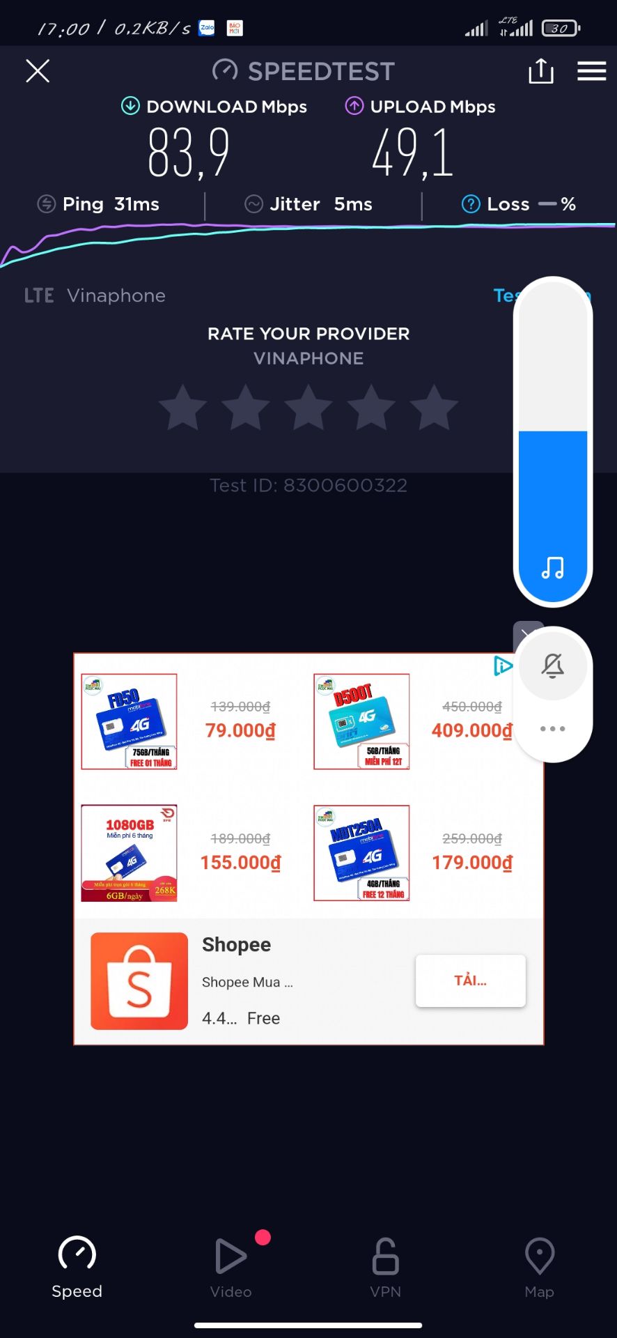 Lần đầu xài sim data này thấy rất tốt, kích hoạt vô cùng dễ chỉ cần bỏ sim vào khởi động đt lại là xong. Kiểm tra sim thấy thời hạn sử dụng đúng 1 năm, dùng lúc đầu thấy nhanh gấp đôi wifi nhà mình mà ko biết sau này thế nào, giao hàng sớm 3 ngày. Tóm lại khá ưng ý, đánh giá 5 sao cho shops.