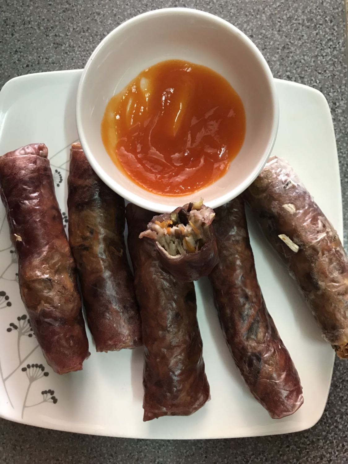 Con mình thích ăn
Mình ăn chay
Ngon đấy ạ