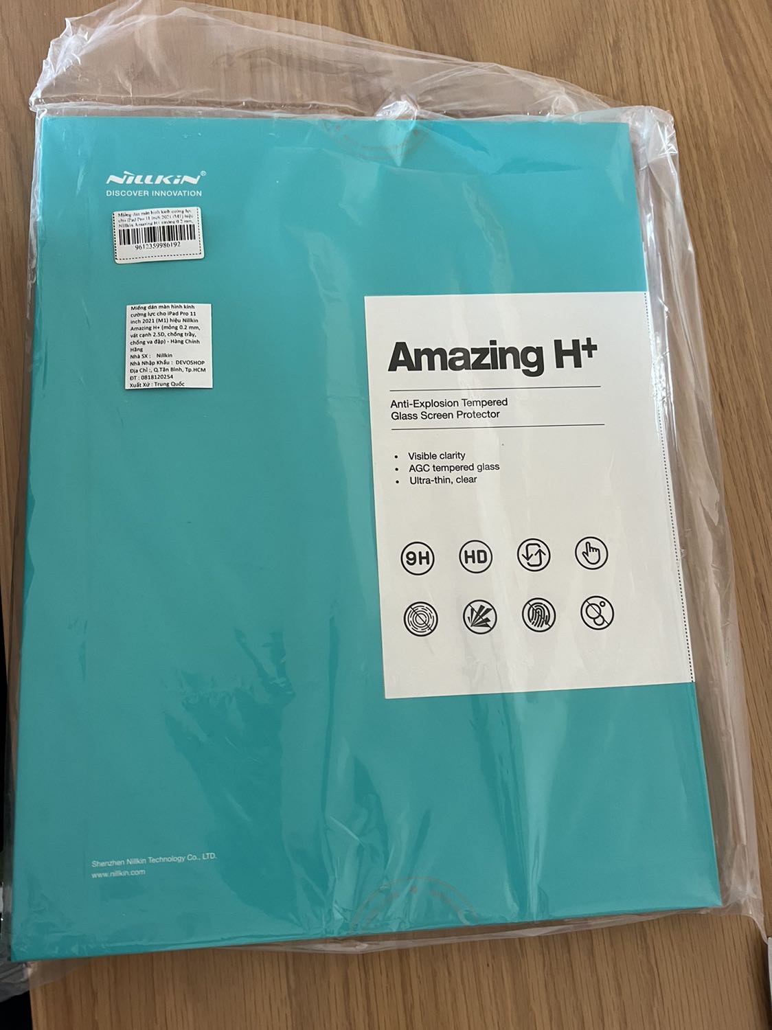 Smooth and clear Smooth and clear