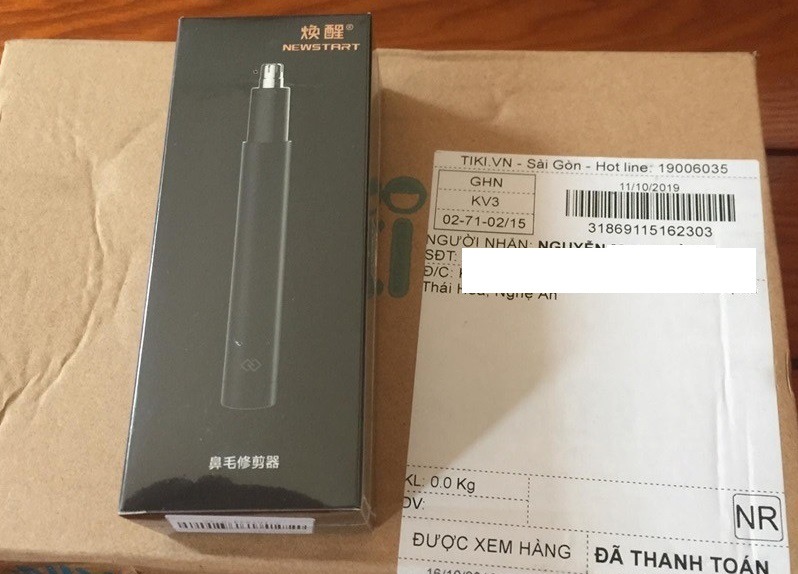 Mọi cái đều OK, mặc dù không thật bén. Rà đi, rà lại rồi cũng sạch. Tiện hơn tự bấm bằng kéo nhiều.
Điểm trừ chính là chả thấy thương hiệu XIAOMI đâu; tem mác và kể cả check nó chỉ ra Mr Handx. Nhưng thôi, dùng được nên vẫn thưởng 4* Mọi cái đều OK, mặc dù không thật bén. Rà đi, rà lại rồi cũng sạch. Tiện hơn tự bấm bằng kéo nhiều.
Điểm trừ chính là chả thấy thương hiệu XIAOMI đâu; tem mác và kể cả check nó chỉ ra Mr Handx. Nhưng thôi, dùng được nên vẫn thưởng 4*
