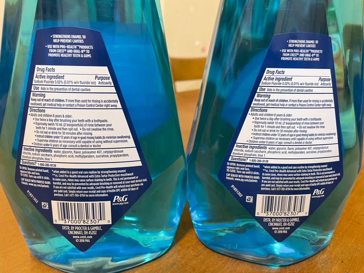 - Giá tốt so với các loại nước súc miệng có trên thị trường với chai 1 lít
- Mùi quế rất dễ chịu, không cay
- Sản phẩm của P&G