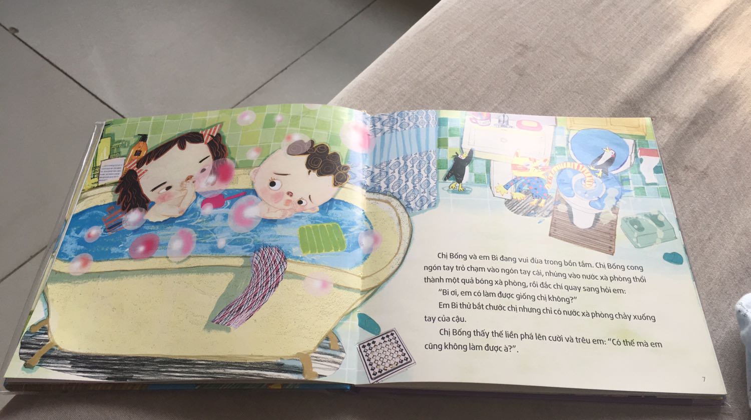 Nội dung dễ hiểu, hình ảnh màu sắc đẹp, phù hợp đọc cho bé