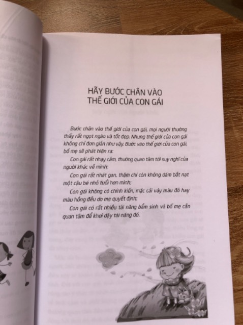 Nội dung sách đáng để các bậc cha mẹ học tập 10 điểm về nội dung tuy nhiên về chất lượng đóng dán sách thì lại không như ý.Tuy nhiên mình vẫn đánh giá năm sao mình khuyên là các bậc cha mẹ nên tham khảo.Hãy giúp con trưởng thành thay vì bố mẹ chỉ đẻ và nuôi con