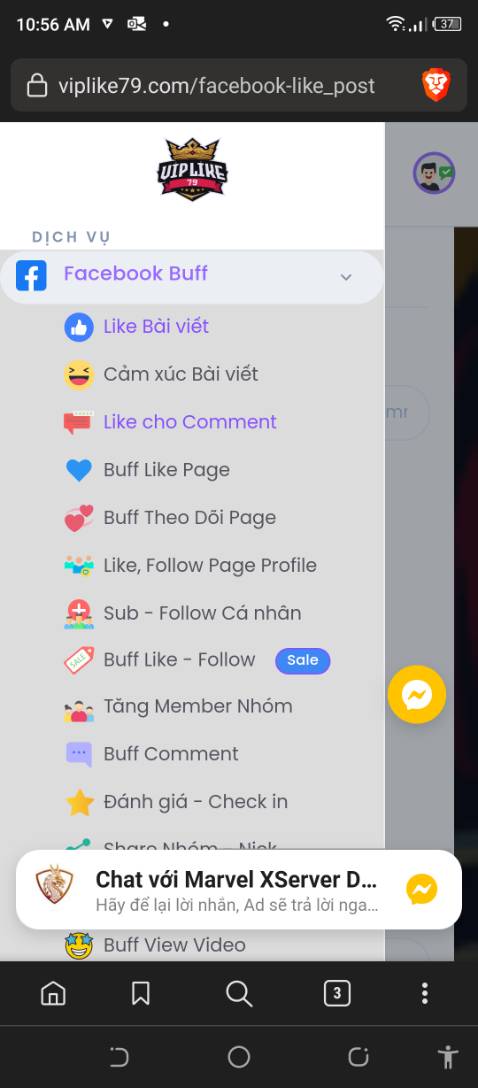 Mượt !

mời ae làm VIP trong hệ thống chạy Tương tác VipLike79.com

và làm Đại lý nạp cước chiết khấu % cao nhé 💚
https://zalo.me/g/qeaeeg735