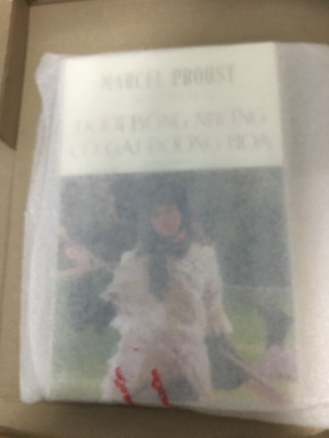 Shop ship hàng đúng hẹn. Sách được bọc ngay ngắn, có seal và bọc chống sốc. Bia sách hơi có những vết cũ nhưng mình dễ tính nên ko sao