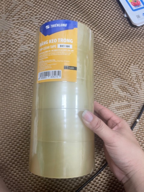 Xịn luôn, băng dính thiên Long dày nặng luôn có 69k cả ship! Mong nhiều deal ngon từ tiki