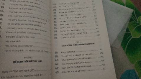 Sách rất rõ ràng và dễ hiểu nhưng có 2-3 phần không áp dụng được đời sống hằng ngày vì chỉ dùng trong bữa tiệc