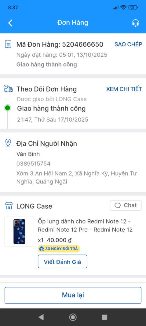 Tùy giao không đúng loại hàng mình đặt. Nhưng shop đã kịp thời xử lý. Nói chung hài lòng.